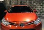Orange Toyota Vios 2017 for sale in Quezon-0