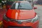 Orange Toyota Vios 2016 for sale in Manila-0