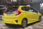 Yellow Honda Jazz 2015 for sale in Automatic-4