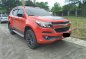 Selling Red Chevrolet Trailblazer 2018 in Davao-0