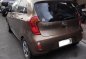 Sell Brown 2014 Kia Picanto in Mandaluyong-1