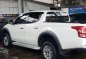 Pearl White Mitsubishi Strada 2018 for sale in Automatic-1