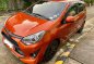 Orange Toyota Wigo 2017 for sale in San Mateo-3