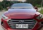 Red Hyundai Elantra 2016 for sale in Quezon-7
