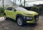 GreenSilver Hyundai Kona 2019 for sale in Automatic-0