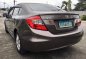 Grey Honda Civic 2013 for sale in Automatic-4