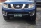 Blue Nissan Navara 2011 for sale in Manual-2