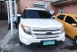 Pearl White Ford Explorer 2013 for sale in Quezon-2