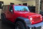 Selling Red Jeep Rubicon 2015 in Pateros-0