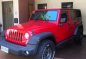 Selling Red Jeep Rubicon 2015 in Pateros-1