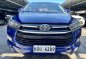 Blue Toyota Innova 2017 for sale in Las Piñas-0