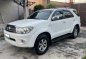 Pearl White Toyota Fortuner 2010 for sale in Manual-0