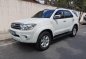 Pearl White Toyota Fortuner 2010 for sale in Automatic-0