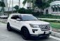 Pearl White Ford Explorer 2018 for sale in Automatic-0