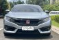 Silver Honda Civic 2016 for sale in Automatic-2