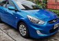 Blue Hyundai Accent 2015 for sale in Las Piñas-6