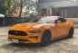 Orange Ford Mustang 2019 for sale in Malabon-1