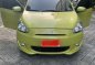 Selling Yellow Mitsubishi Mirage 2015 in Parañaque-1