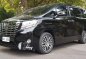 Black Toyota Alphard 2017 for sale in Las Pinas-1