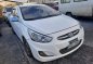 Pearl White Hyundai Accent 2017 for sale in Quezon-0