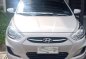 Pearl White Hyundai Accent 2015 for sale in Caloocan-1