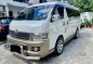 Pearl White Toyota Hiace Super Grandia 2010 for sale in Automatic-2