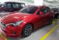 Red Mazda 2 2017 for sale in Automatic-2