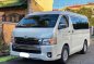 Pearl White Toyota Hiace Super Grandia 2019 for sale in Automatic-1