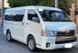 Pearl White Toyota Hiace Super Grandia 2019 for sale in Automatic-2