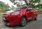 Red Mitsubishi Mirage 2014 for sale in Automatic-0