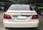 Pearl White Mercedes-Benz E350 2011 for sale in Pasig -4