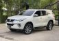 Pearl White Toyota Fortuner 2017 for sale in Quezon -1