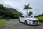 Pearl White Mazda 2 2015 for sale in Manila-8
