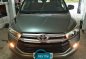 Grey Toyota Innova 2018 for sale in Automatic-5