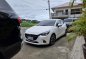 Pearl White Mazda 2 2015 for sale in Manila-0
