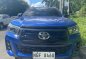 Sell Blue 2020 Toyota Hilux in Quezon City-0