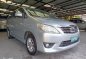 Silver Toyota Innova 2012 for sale in Las Pinas-5