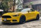 Yellow Ford Mustang 2015 for sale in Malabon-1