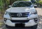 Pearl White Toyota Fortuner 2017 for sale in Marikina-0