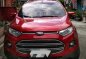 Selling Red Ford Ecosport 2016 in San Jose del Monte-0