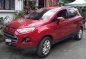 Selling Red Ford Ecosport 2016 in San Jose del Monte-1