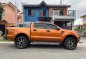 Orange Ford Ranger 2017 for sale in Automatic-2