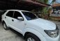 Pearl White Toyota Fortuner 2010 for sale in Lucena-2