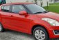 Red Suzuki Swift 2016 for sale in Paranaque -7