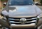 Grey Toyota Fortuner 2017 for sale in Manila-3