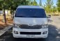 Pearl White Toyota Hiace Super Grandia 2010 for sale in Automatic-1