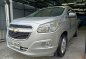 Pearl White Chevrolet Spin 2014 for sale in Las Pinas-1