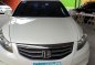 Pearl White Honda Accord 2011 for sale in Las Pinas-1