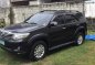 Sell Black 2012 Toyota Fortuner in Dasmariñas-1