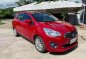 Red Mitsubishi Mirage 2017 for sale in Lucena-9